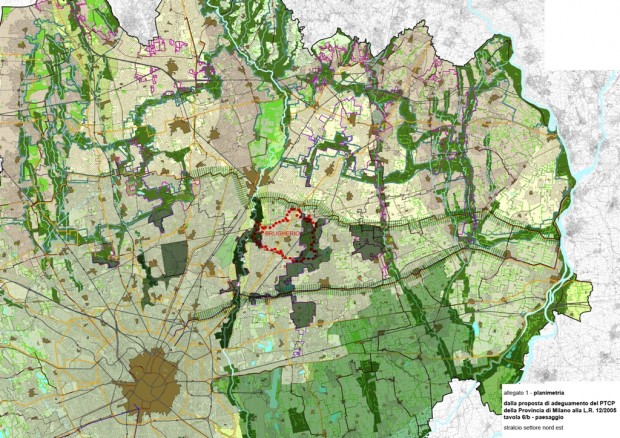 Inquadramento del PTCP