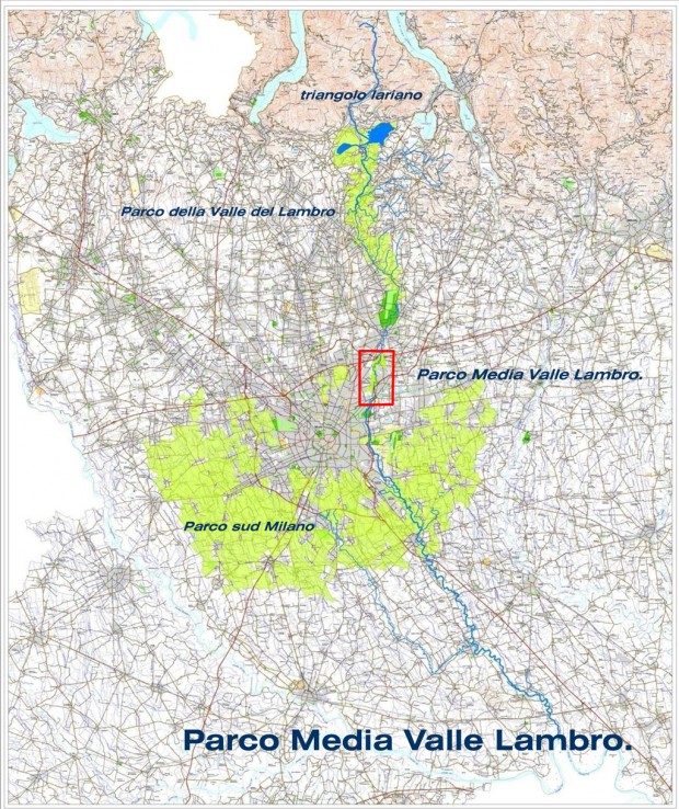 Inquadramento Fiume Lambro