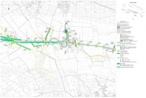 Planimetria di progetto 1:5000