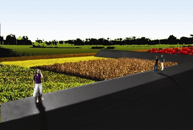 Render dei giardini Tematici