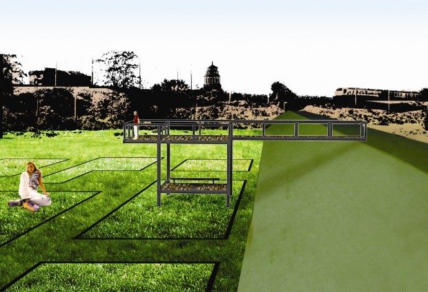 Render dei giardini Tematici