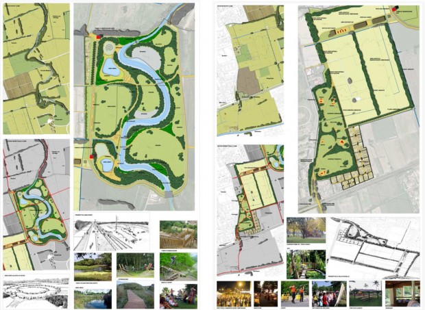 Vasca di laminazione e Porta Parco Sud