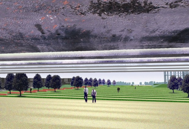 Render del sottopasso
