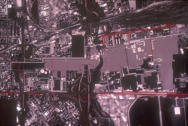 Schema dei collegamenti infrastrutturali col parco