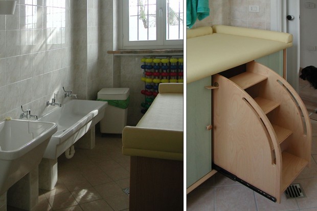 Bagno e cambio